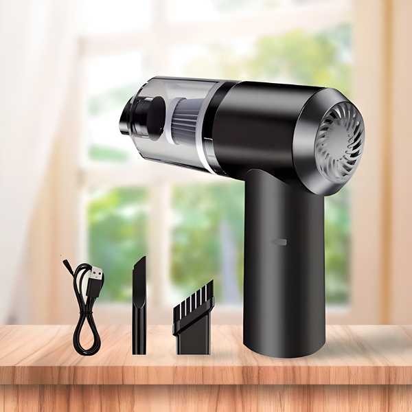 Zenvy™ Portable Car Vacuum Cleaner – Powerful Wireless Dust Cleaner