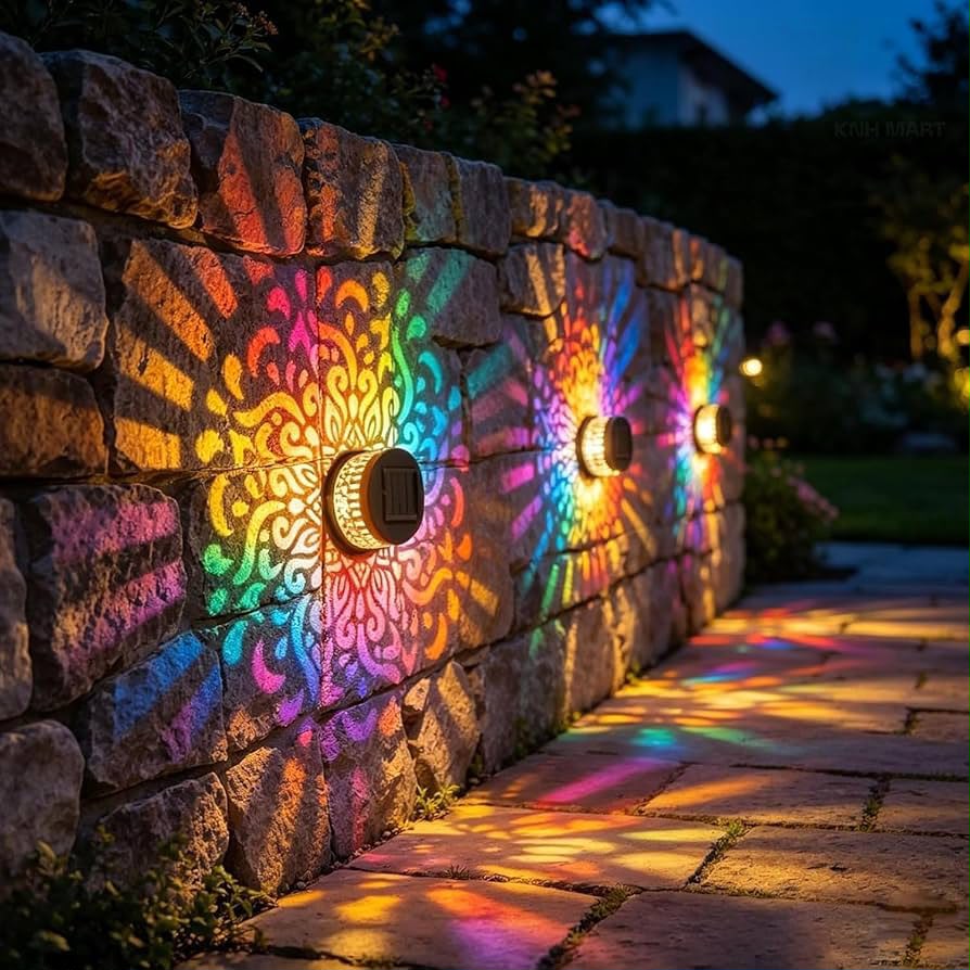 Solar Mandala Glow Light