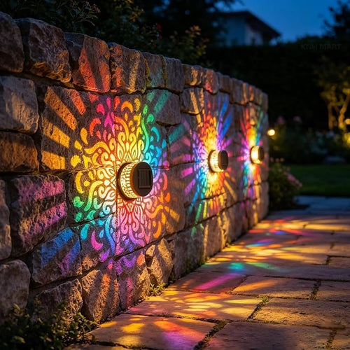 Solar Mandala Glow Light