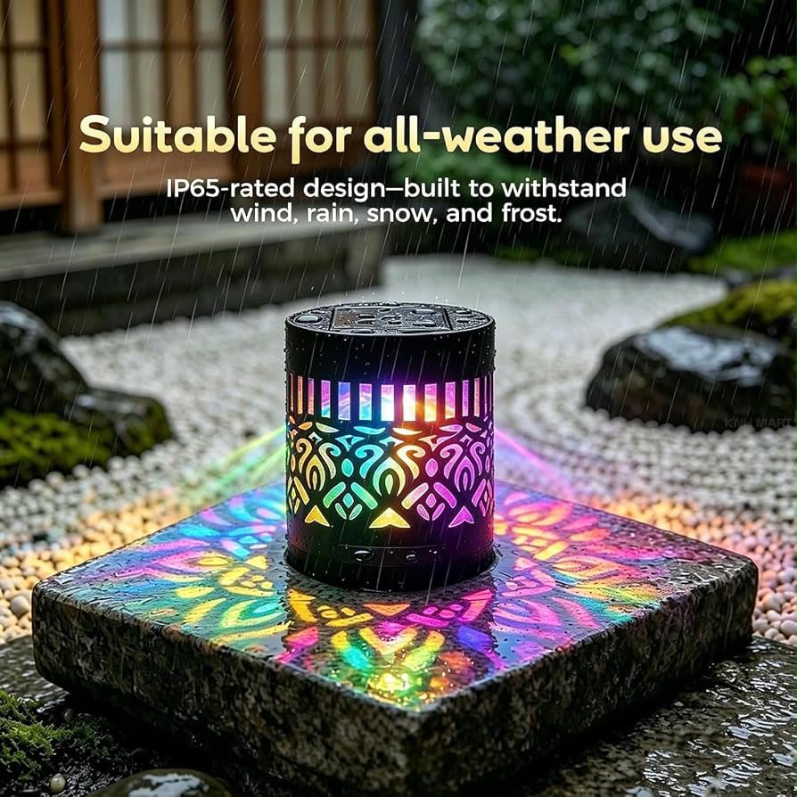Solar Mandala Glow Light