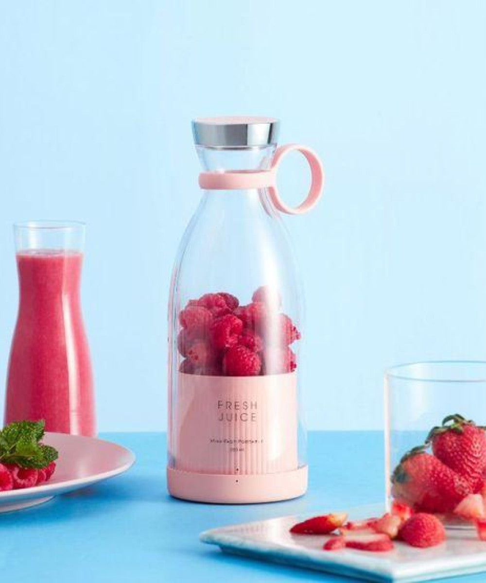 Portable Mini Blender – Rechargeable USB Juicer for Smoothies & Shakes